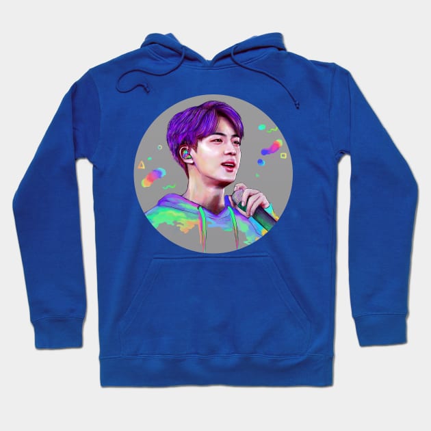 KIM SEOKJIN BTS Hoodie by boasiaedane